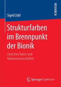 Vorderes Coverbild Strukturfarben im Brennpunkt der Bionik
