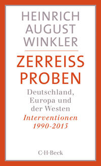 Vorderes Coverbild Zerreissproben