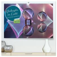 Vorderes Coverbild Glaskugeln im Licht - faszinierende Lightpaintings (hochwertiger Premium Wandkalender 2025 DIN A2 quer), Kunstdruck in Hochglanz