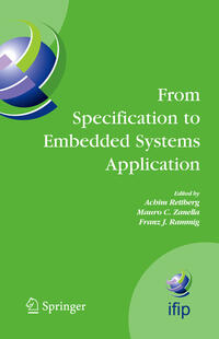 Vorderes Coverbild From Specification to Embedded Systems Application