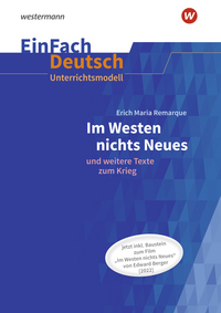 Vorderes Coverbild EinFach Deutsch Unterrichtsmodelle