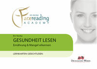 Vorderes Coverbild Lernkarten Gesichtlesen - Gesundheit lesen | Ernährung & Mangel erkennen