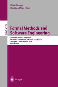 Vorderes Coverbild Formal Methods and Software Engineering