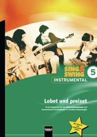 Vorderes Coverbild Sing & Swing Instrumental 5. Lobet und preiset