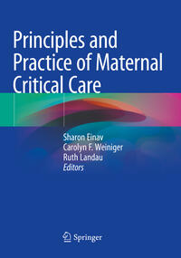 Vorderes Coverbild Principles and Practice of Maternal Critical Care