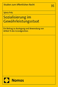 Vorderes Coverbild Sozialisierung im Gewährleistungsstaat