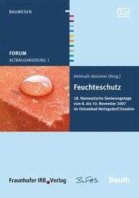 Vorderes Coverbild Forum Altbausanierung 1. Feuchteschutz