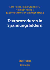 Vorderes Coverbild Textprozeduren in Spannungsfeldern
