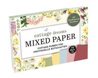 Vorderes Coverbild Handlettering Mixed Paper Block Cottage Dreams - Gelb, Grün, Blau, Rosa, Rot - A5