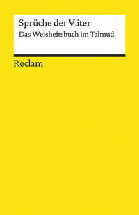 Vorderes Coverbild Sprüche der Väter. Das Weisheitsbuch im Talmud