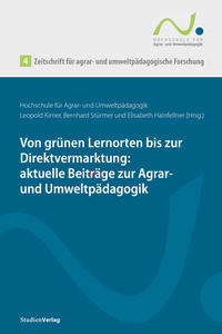 Vorderes Coverbild Zeitschrift für agrar- und umweltpädagogische Forschung 4