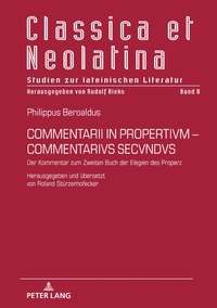 Vorderes Coverbild COMMENTARII IN PROPERTIVM-COMMENTARIVS SECVNDVS