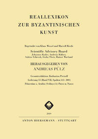Vorderes Coverbild Reallexikon zur byzantinischen Kunst