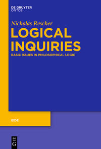 Vorderes Coverbild Logical Inquiries