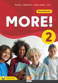 Vorderes Coverbild MORE! 2 (Lehrplan 2023) Workbook + E-Book