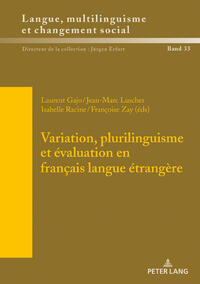 Vorderes Coverbild Variation, plurilinguisme et évaluation en français langue étrangère