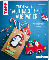 Vorderes Coverbild Zauberhafte Weihnachtszeit aus Papier (kreativ.kompakt.)