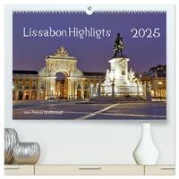 Vorderes Coverbild Lissabon Highlights von Petrus Bodenstaff (hochwertiger Premium Wandkalender 2025 DIN A2 quer), Kunstdruck in Hochglanz