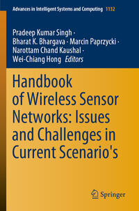 Vorderes Coverbild Handbook of Wireless Sensor Networks: Issues and Challenges in Current Scenario's