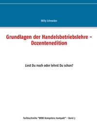Vorderes Coverbild Grundlagen der Handelsbetriebslehre - Dozentenedition