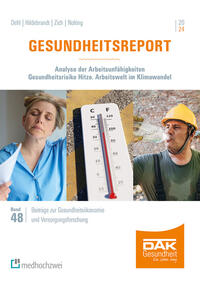 Vorderes Coverbild Gesundheitsreport 2024
