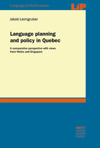 Vorderes Coverbild Language planning and policy in Quebec