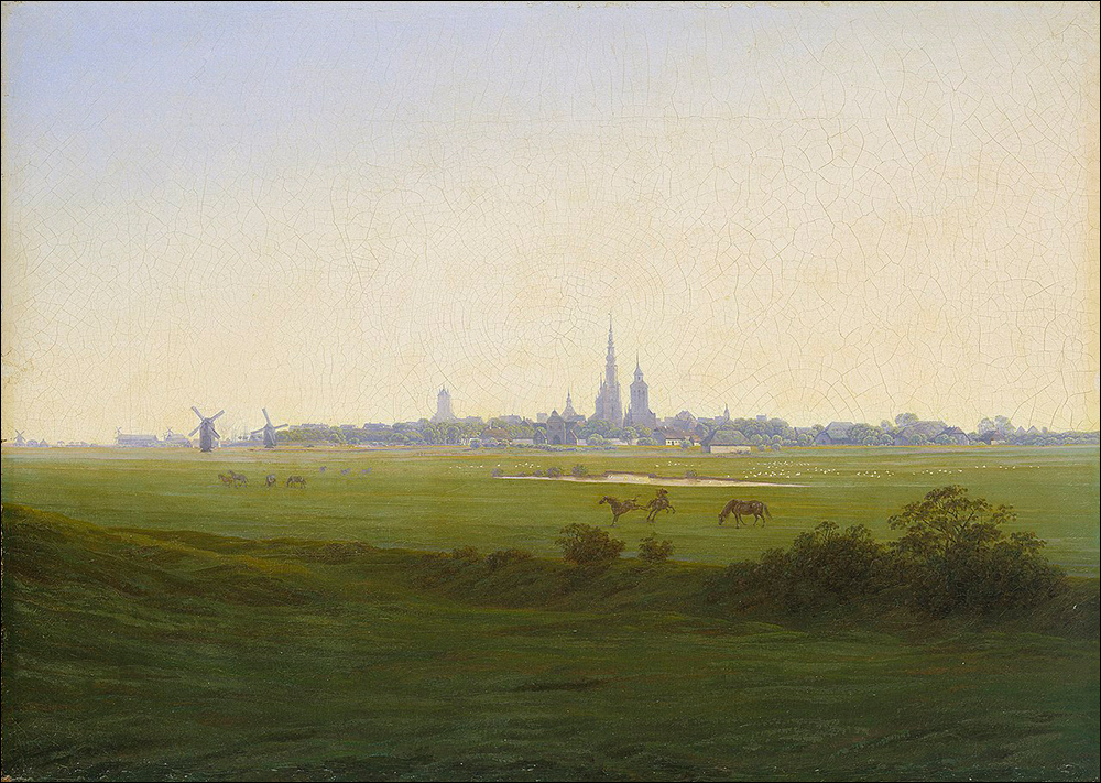 Beispielinhalt (Bild) Caspar David Friedrich und der weite Horizont