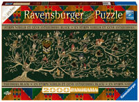 Vorderes Coverbild Erwachsenenpuzzle 2000 Teile - Harry Potter - Familienstammbaum