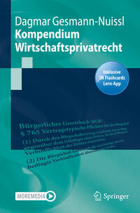Vorderes Coverbild Kompendium Wirtschaftsprivatrecht