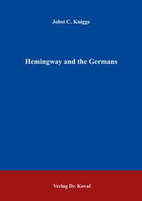 Vorderes Coverbild Hemingway and the Germans