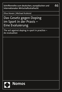Vorderes Coverbild Das Gesetz gegen Doping im Sport in der Praxis – Eine Evaluierung