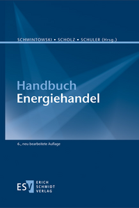Vorderes Coverbild Handbuch Energiehandel