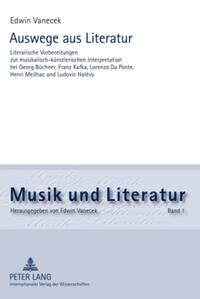 Vorderes Coverbild Auswege aus Literatur