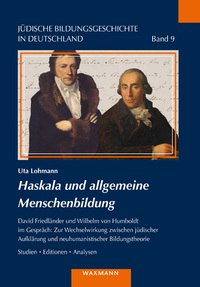 Vorderes Coverbild Haskala und allgemeine Menschenbildung