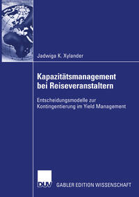 Vorderes Coverbild Kapazitätsmanagement bei Reiseveranstaltern