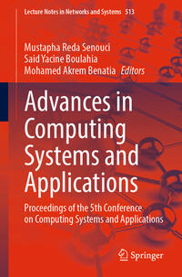 Vorderes Coverbild Advances in Computing Systems and Applications