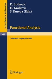 Vorderes Coverbild Functional Analysis