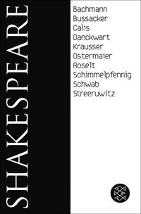 Vorderes Coverbild Shakespeare