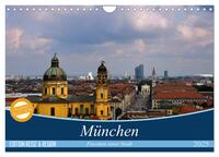 Vorderes Coverbild München - Facetten einer Stadt (Wandkalender 2025 DIN A4 quer), CALVENDO Monatskalender
