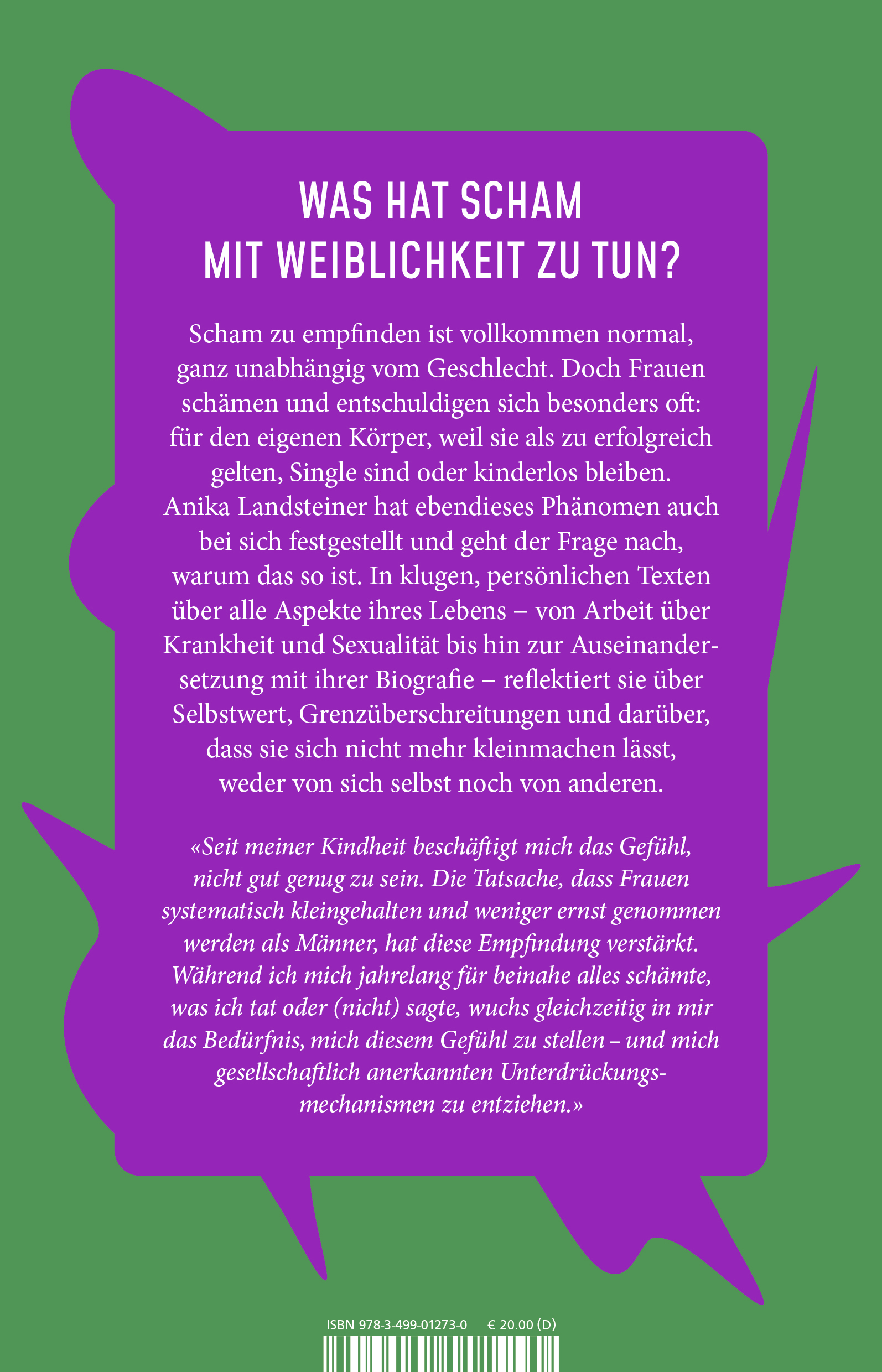 Rückseitencover Sorry not sorry