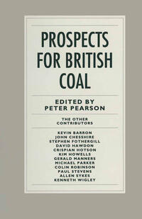 Vorderes Coverbild Prospects for British Coal