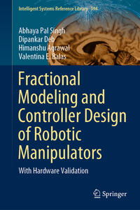Vorderes Coverbild Fractional Modeling and Controller Design of Robotic Manipulators
