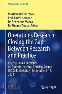 Vorderes Coverbild Operations Research: Closing the Gap Between Research and Practice