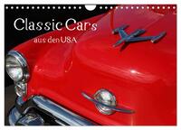 Vorderes Coverbild Classic Cars aus den USA (Wandkalender 2025 DIN A4 quer), CALVENDO Monatskalender