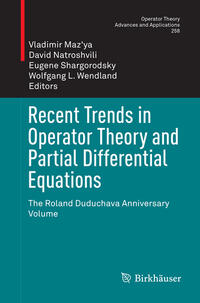 Vorderes Coverbild Recent Trends in Operator Theory and Partial Differential Equations