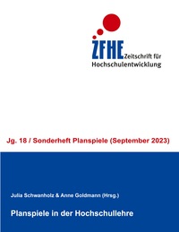 Vorderes Coverbild Planspiele in der Hochschullehre
