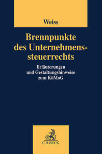 Vorderes Coverbild Brennpunkte des Unternehmenssteuerrechts