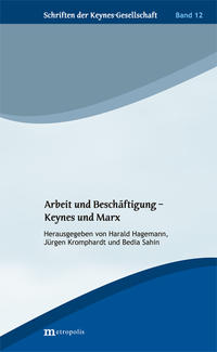 Vorderes Coverbild Arbeit und Beschäftigung - Keynes und Marx