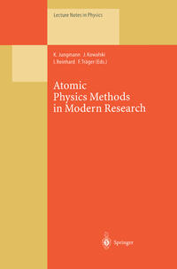 Vorderes Coverbild Atomic Physics Methods in Modern Research