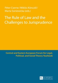 Vorderes Coverbild The Rule of Law and the Challenges to Jurisprudence
